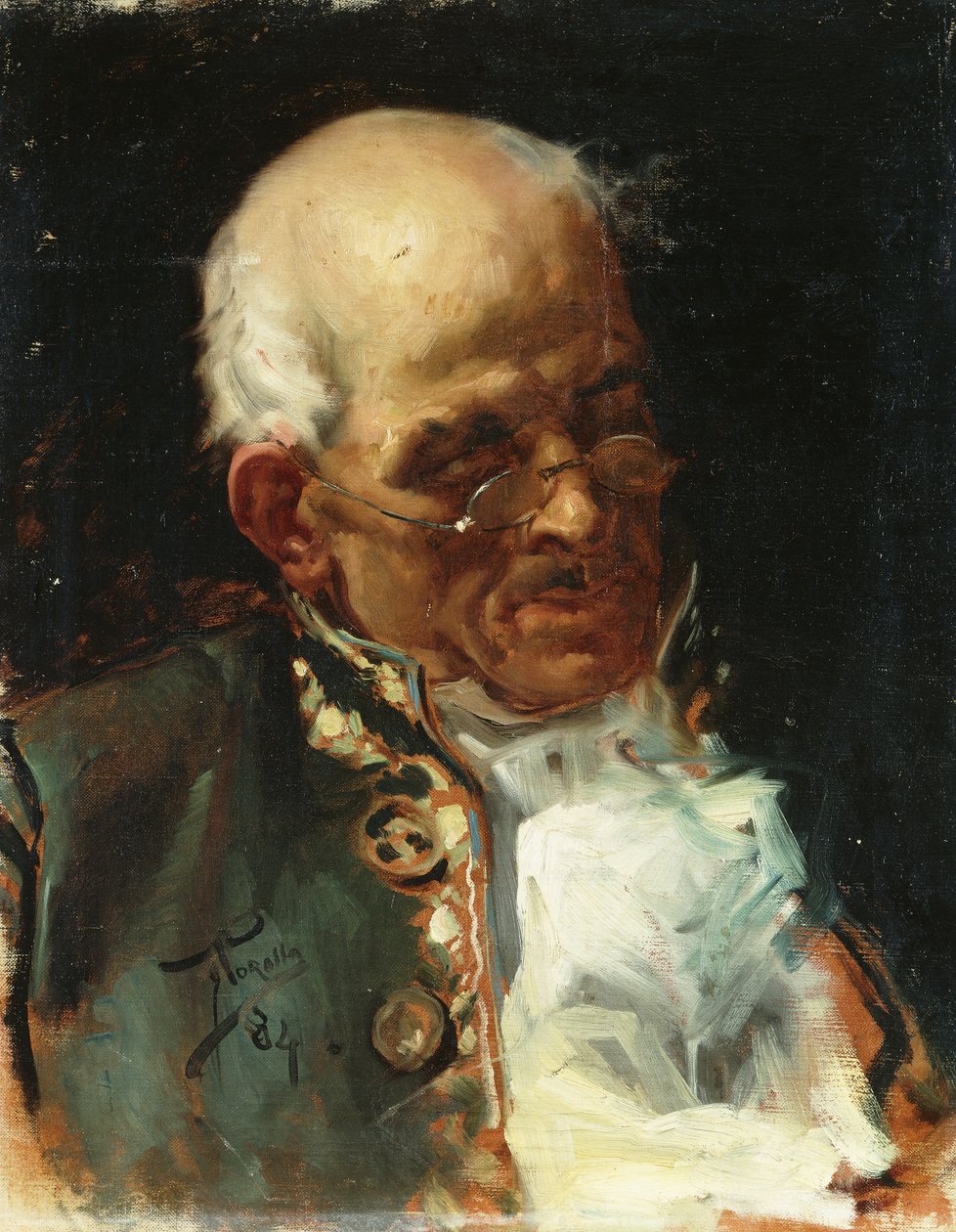 Porträt eines Gentlemans; Retrato de Caballero von Joaquín Sorolla