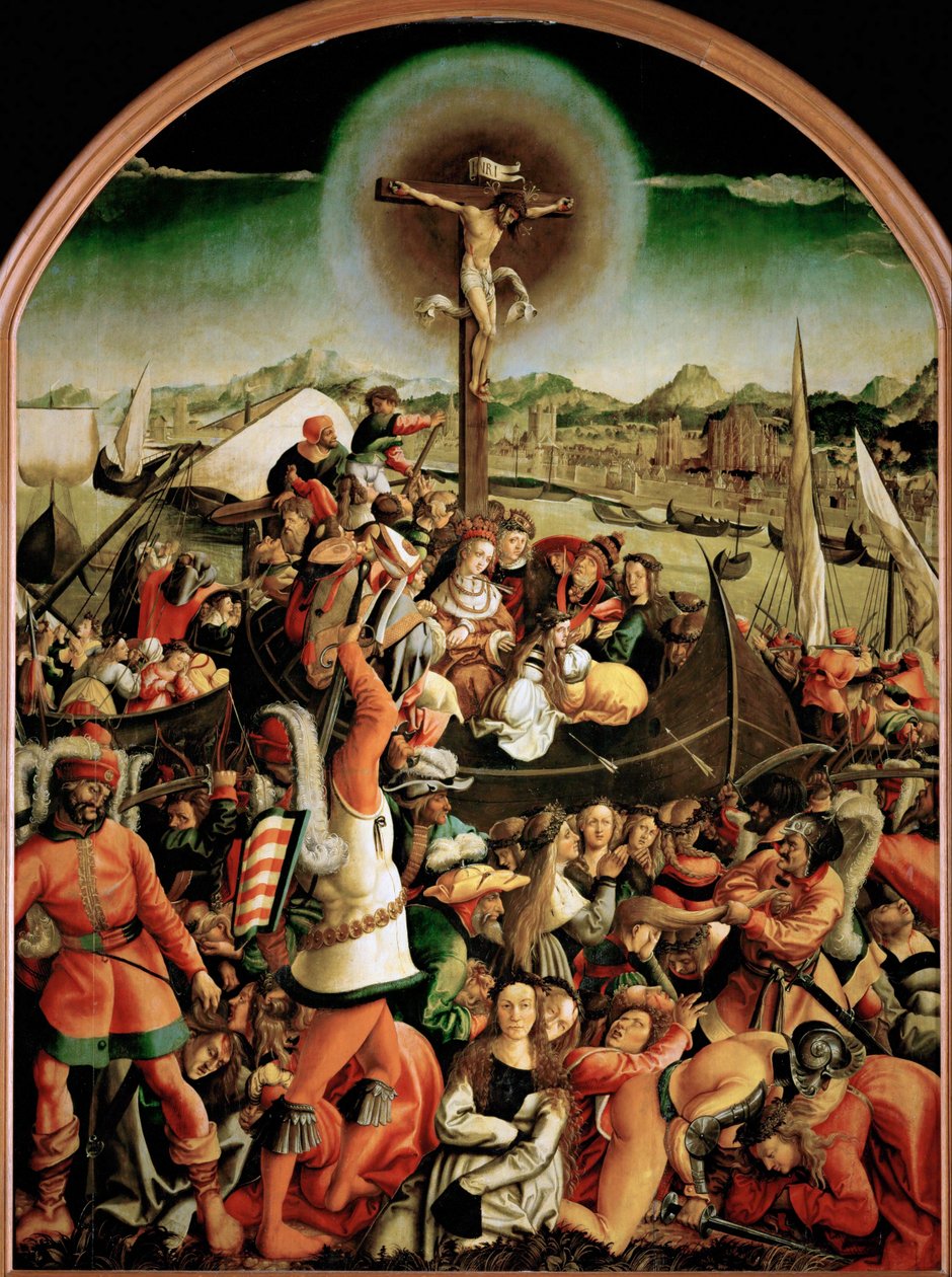 Das Martyrium der heiligen Ursula von Joerg the Elder Breu