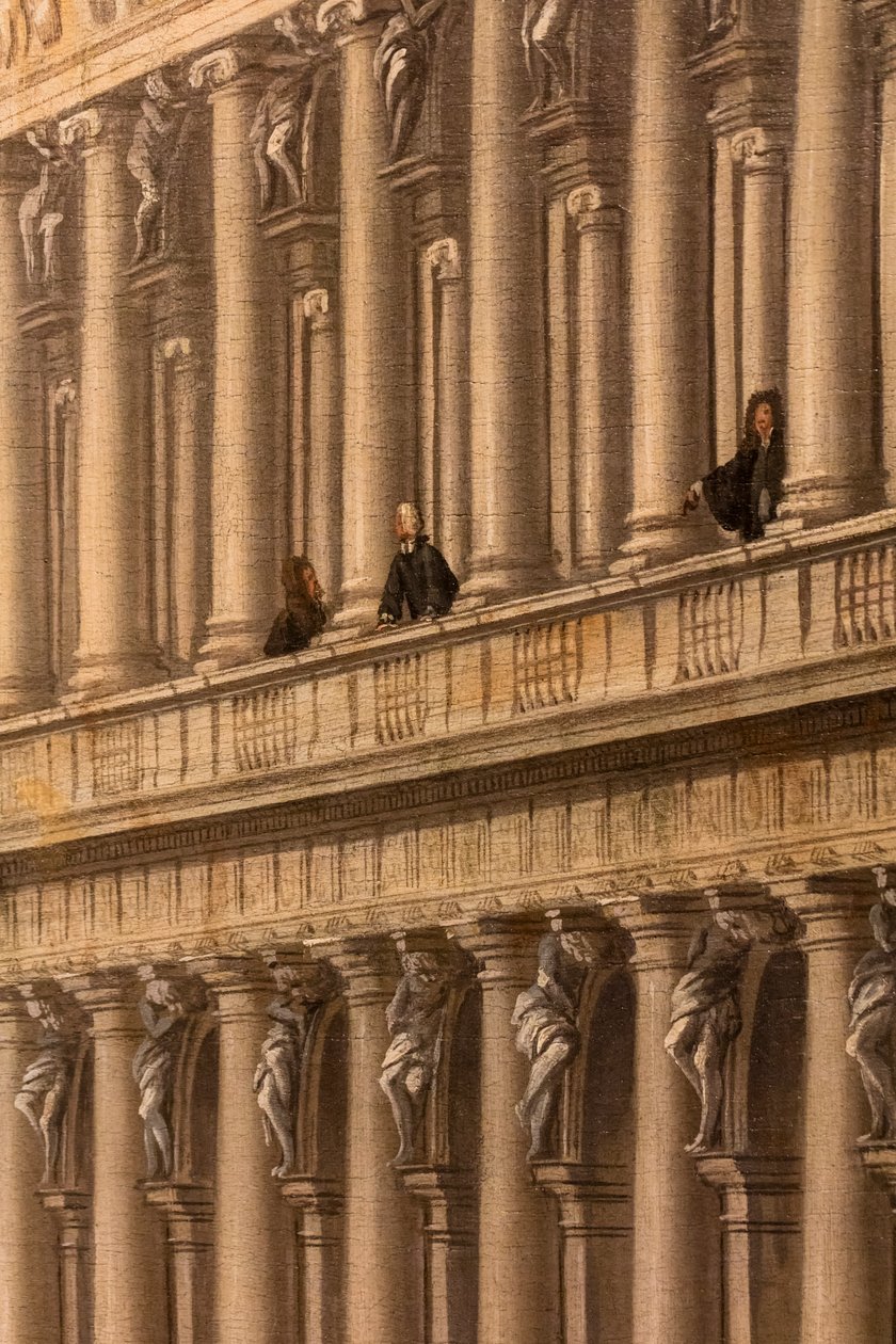 Ansicht der Piazzetta, Venedig, ca. 1730-35 von Johan Anton Richter