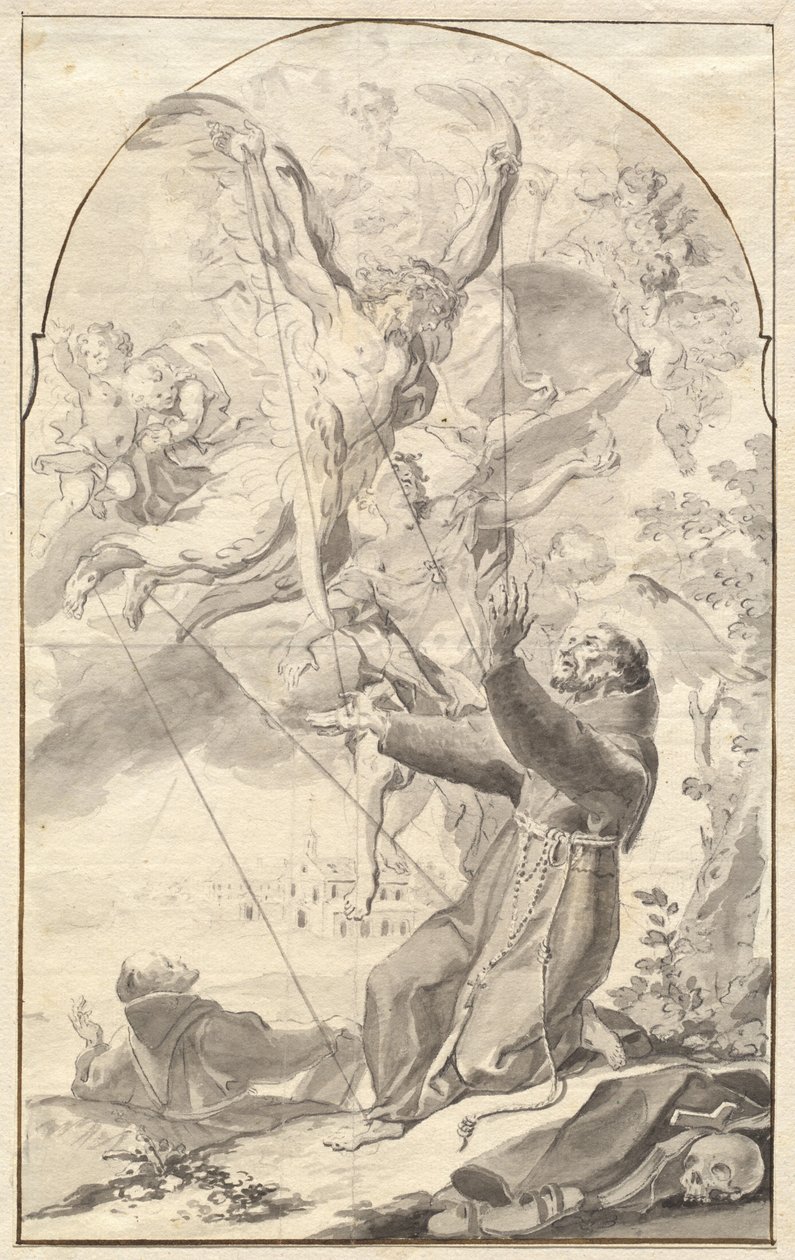 Die Stigmatisation des Heiligen Franziskus von Johan Baptist Enzensberger