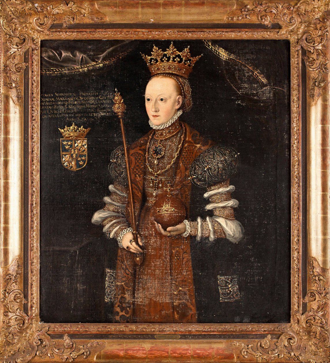 Porträt von Margareta Eriksdotter, Königin von Schweden von Johan Baptista van (active 1562 1597) Uther