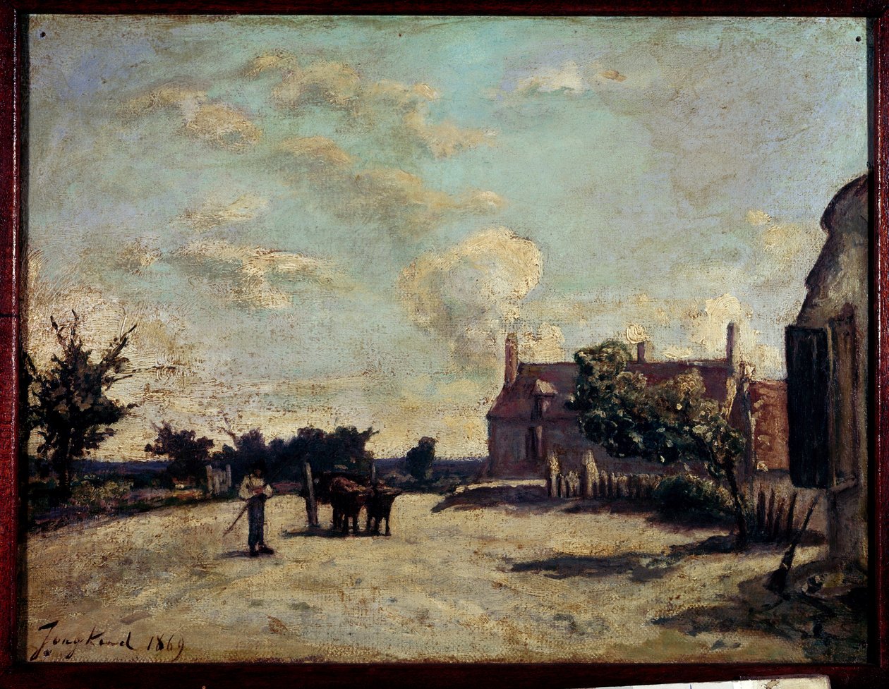 Auberge von Johan Barthold Jongkind