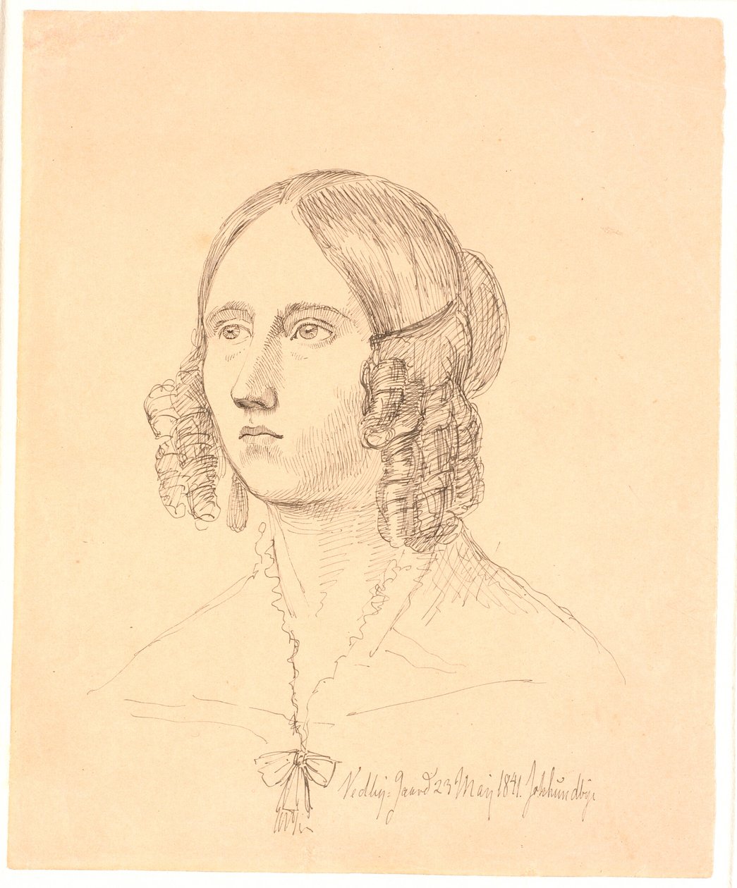 Louise Marie Neergaard von Johan Thomas Lundbye