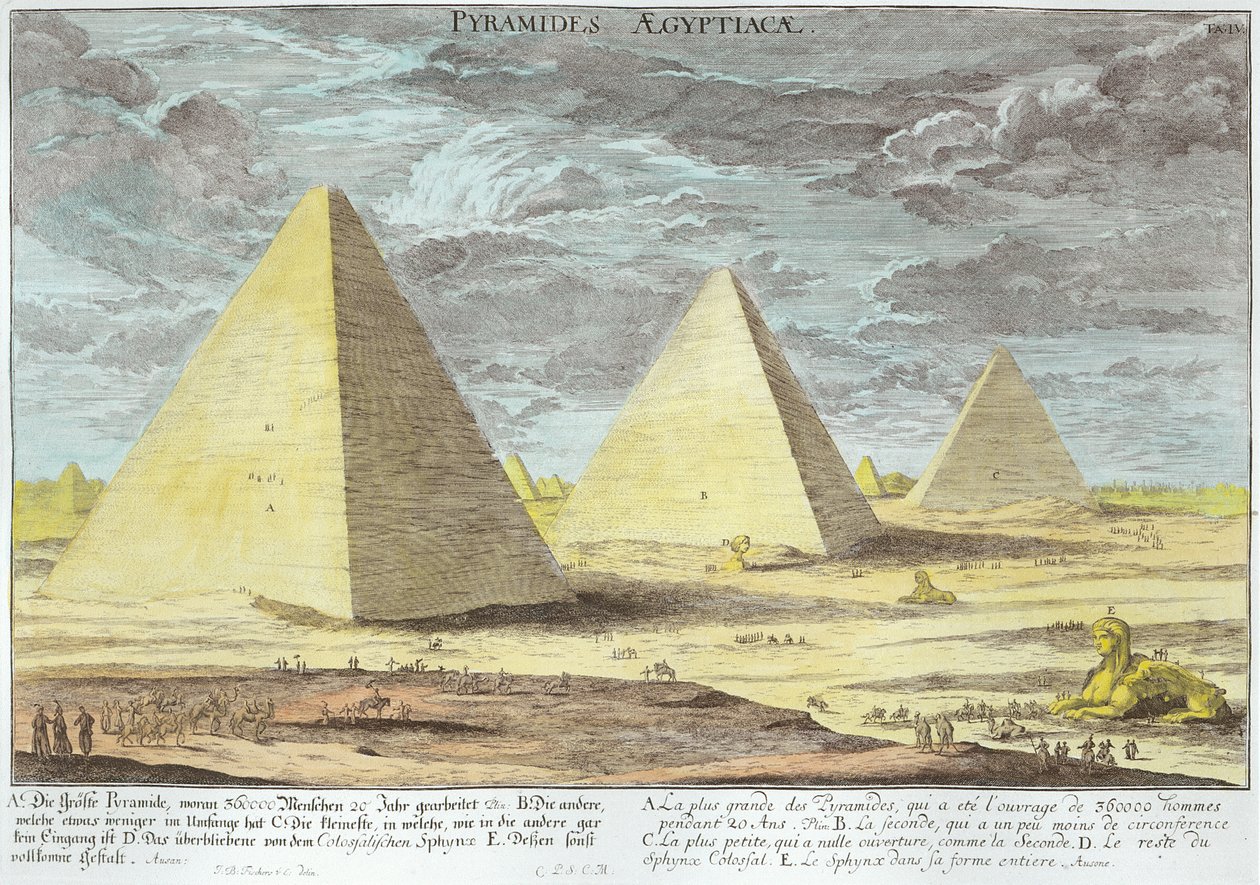Die Pyramiden von Ägypten, Tafel 4 aus 