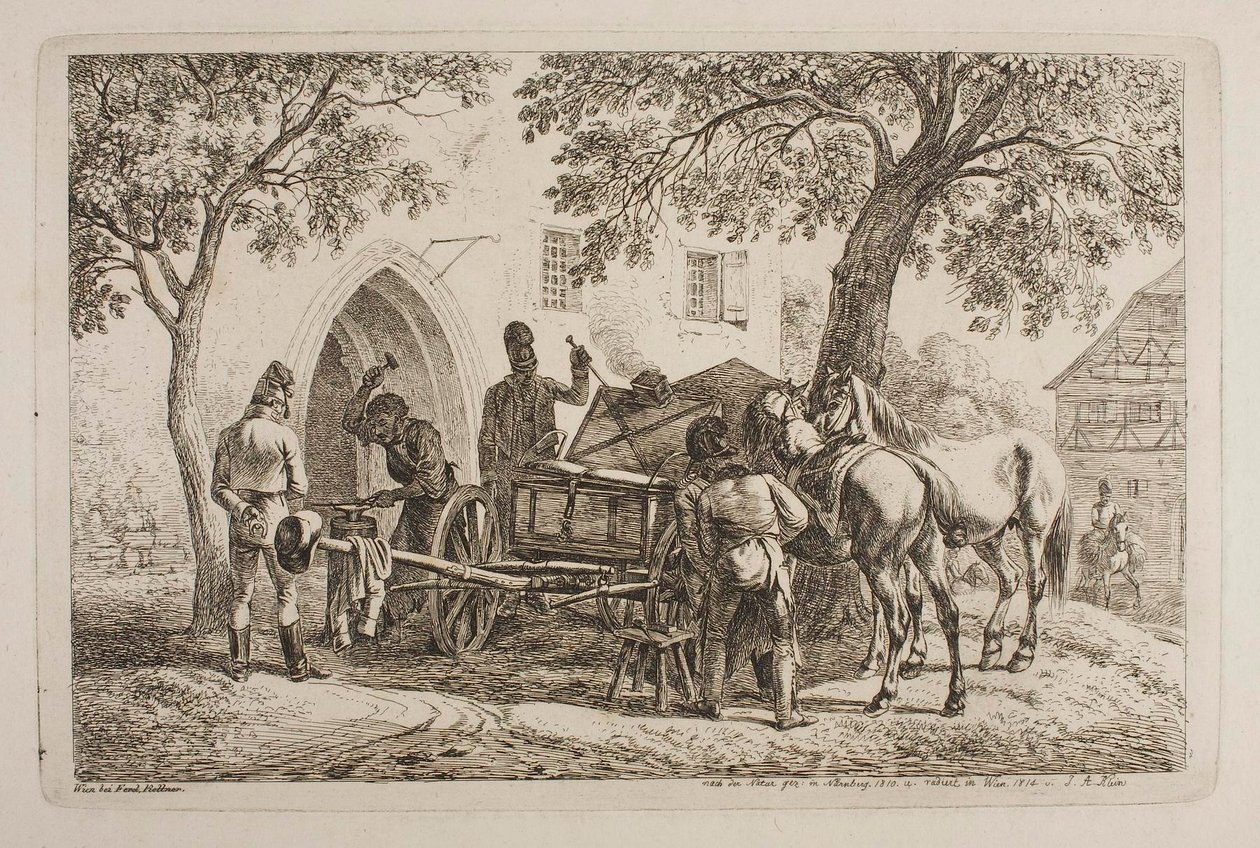Bayerische Feldschmiede von Johann Adam Klein