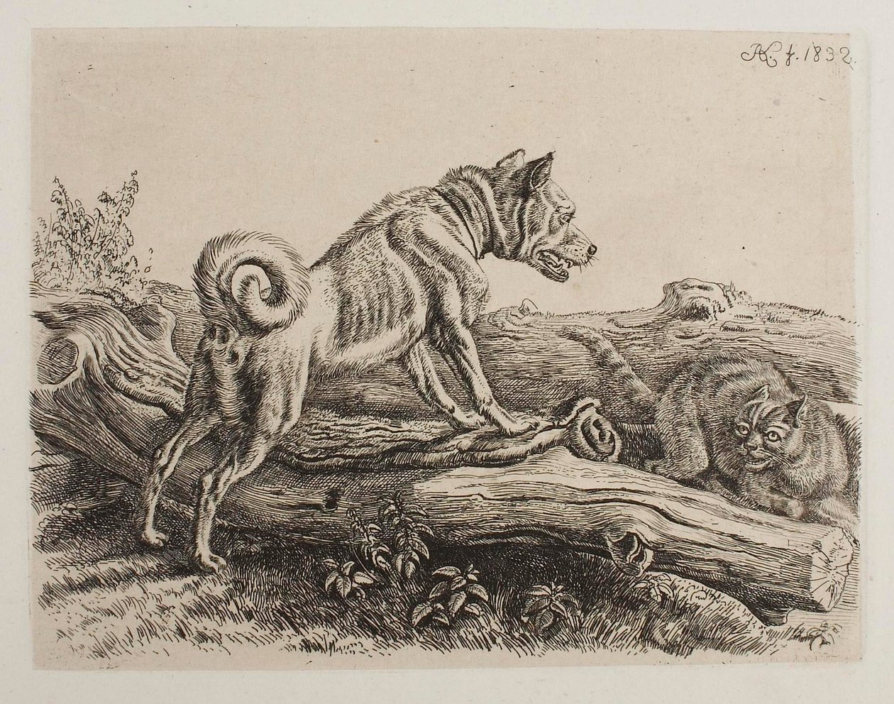 [Noch nicht betitelt EN] von Johann Adam Klein