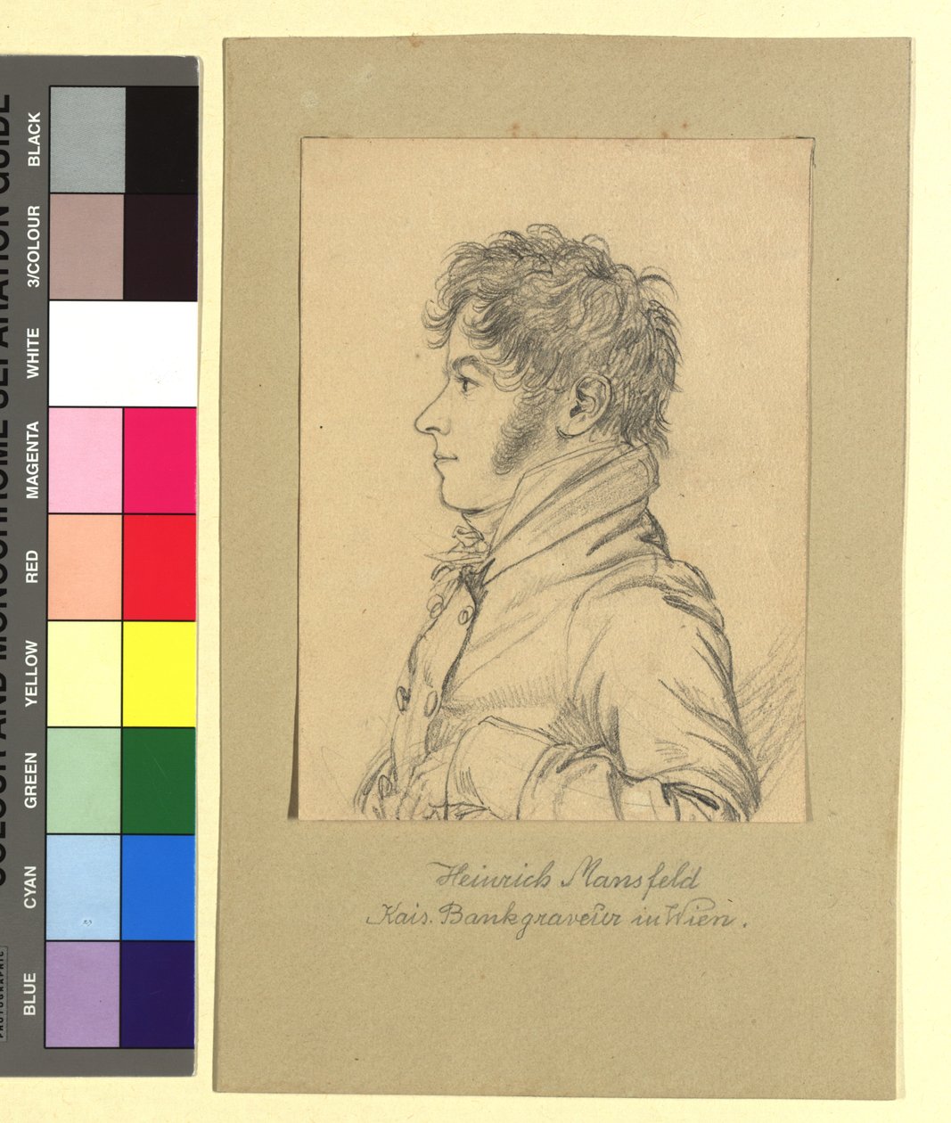Heinrich Josef Mansfeld (1785-1866), Kupferstecher und Graveur von Johann Adam Klein