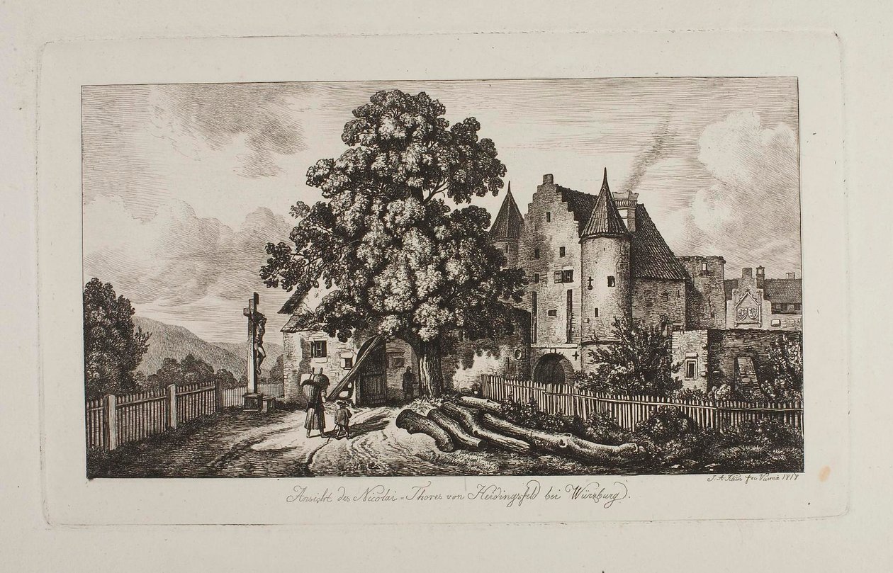 Nicolai-Thores von Heidingsfeld von Johann Adam Klein