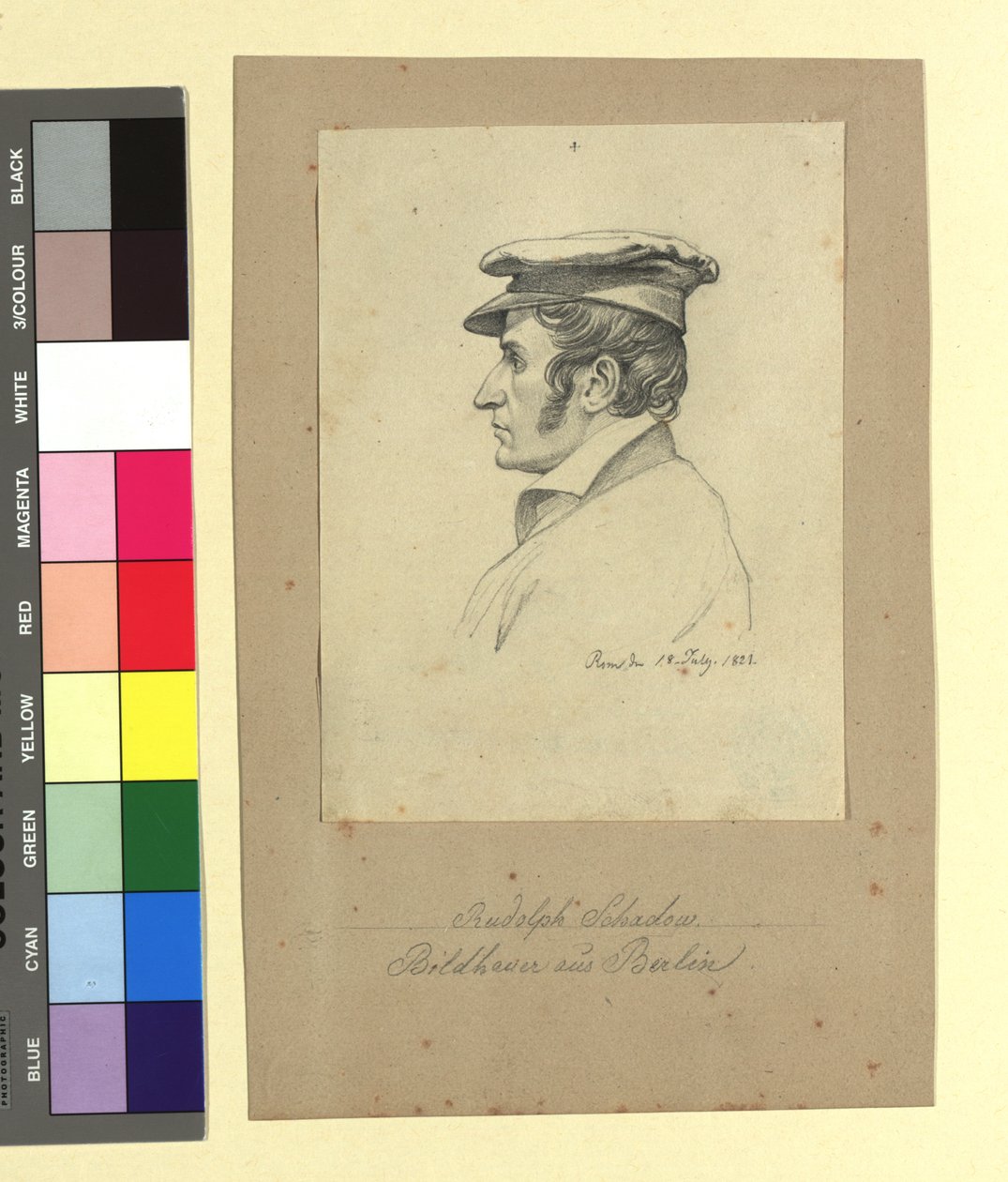 Rudolf Schadow (1786-1822), Bildhauer von Johann Adam Klein