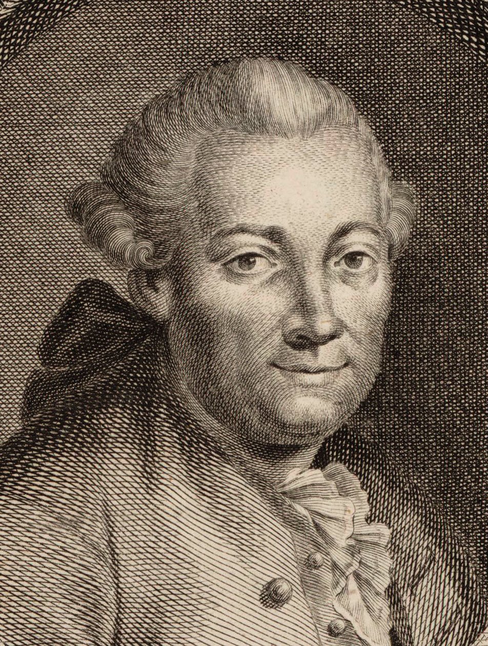 Porträt des Komponisten Florian Leopold Gassmann 1729-1774, 1780 von Johann Balzer