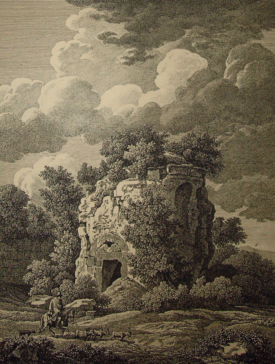 J C Reinhart Grabmal Falerium 1796 von Johann Christian Reinhart