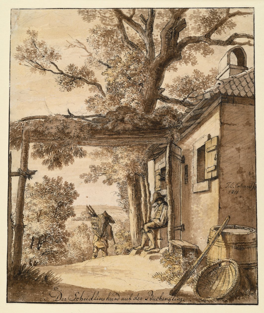 Der Scheidlinsherd auf der Buchenklinge von Johann Christoph Erhard