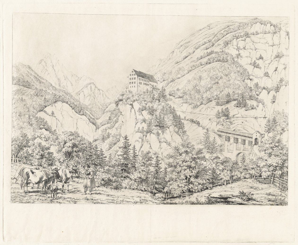 Der Georgenberg in Tirol von Johann Christoph Erhard and Johann Adam Klein