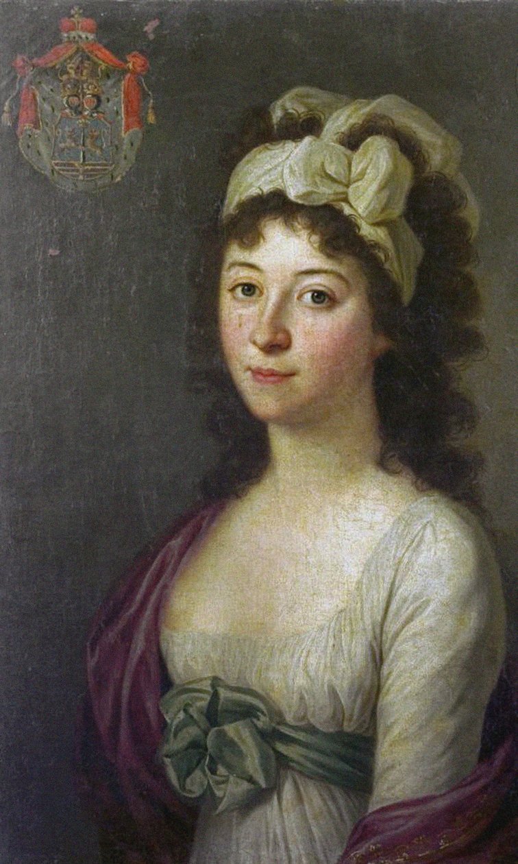 Gräfin Anna Luisa Barbara Babette Odescalchi 1778-1813, geb. Keglevich de Buzin von Johann Daniel Donat