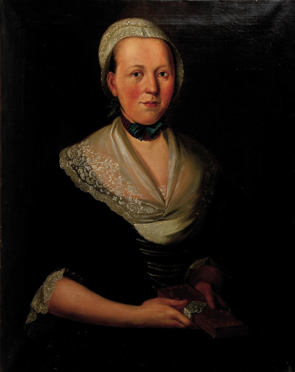 Johann Eberhard Ihle Porträt Josenhans Marie Agatha 1779 von Johann Eberhard Ihle