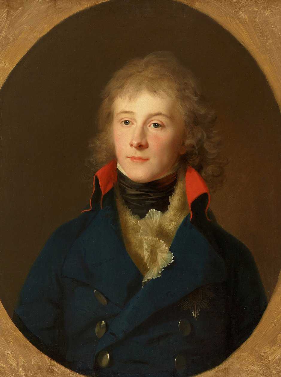 Bildnis des Prinzen Louis Ferdinand von Preußen von Johann Friedrich August Tischbein
