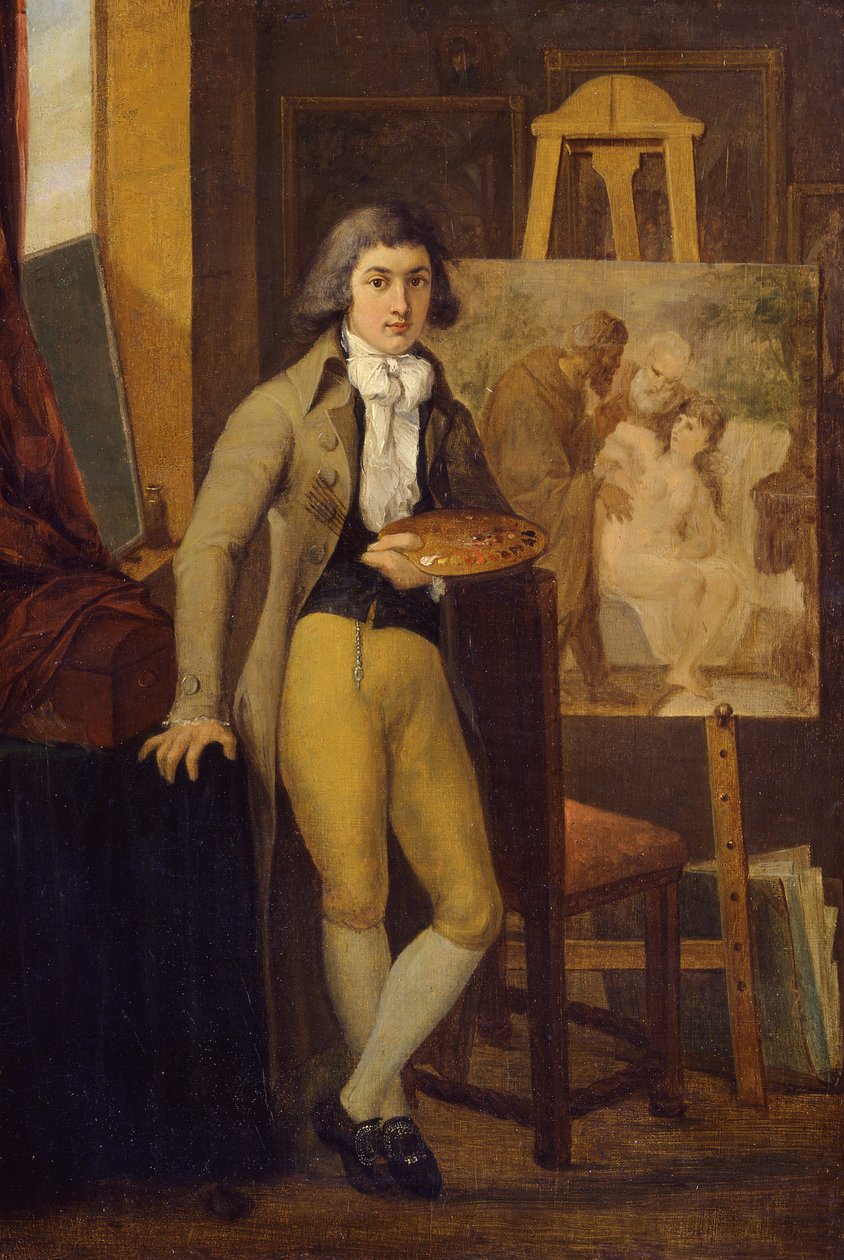 Selbstbildnis von Johann Friedrich August Tischbein