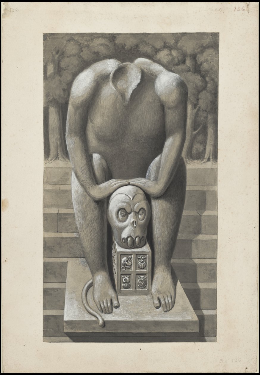 Eine Sammlung von Waldecks Originalkunstwerken aus Mesoamerika, Box 5 von 22 von Johann Friedrich Maximilian von Waldeck