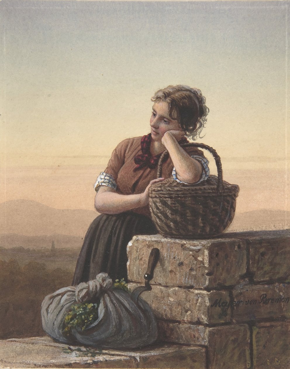 Heimkehr, 19. Jahrhundert von Johann Georg Meyer