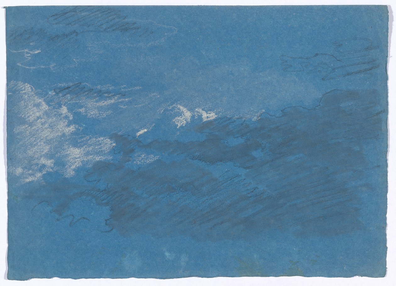 Wolkenstudie von Johann Georg von Dillis