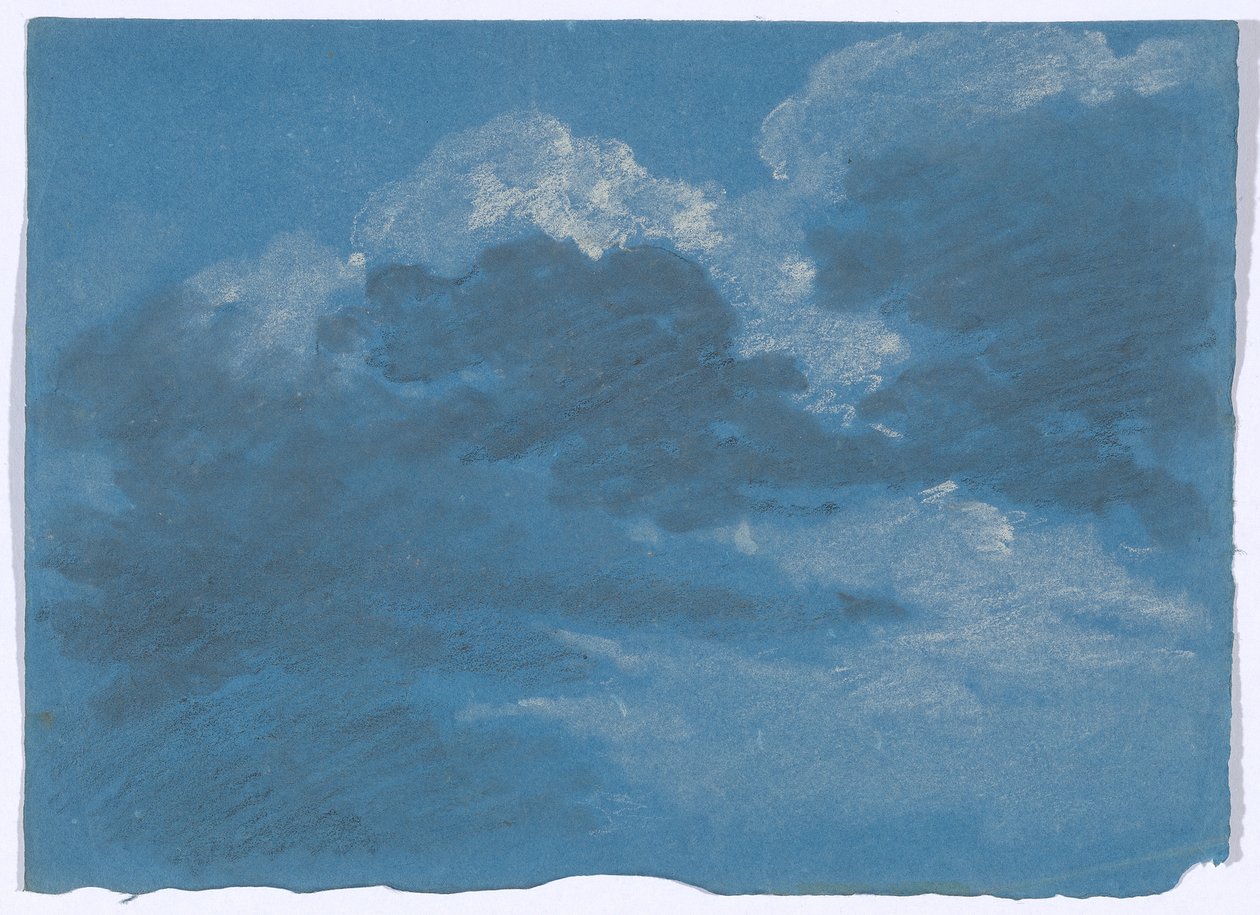 Wolkenstudie von Johann Georg von Dillis