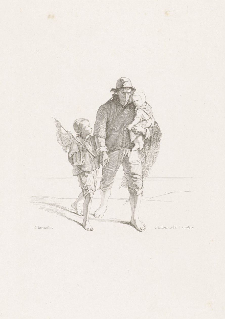 Langs het kerkhof von Johann Heinrich Maria Hubert Rennefeld