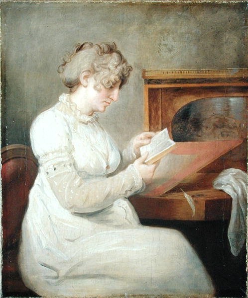 Porträt der Dichterin Engel Christine Westphalen (1758-1840) von Johann Heinrich Wilhelm Tischbein