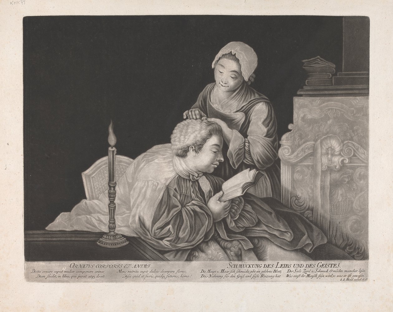 Ornatus Corporis et Animi von Johann Jacobus Haid