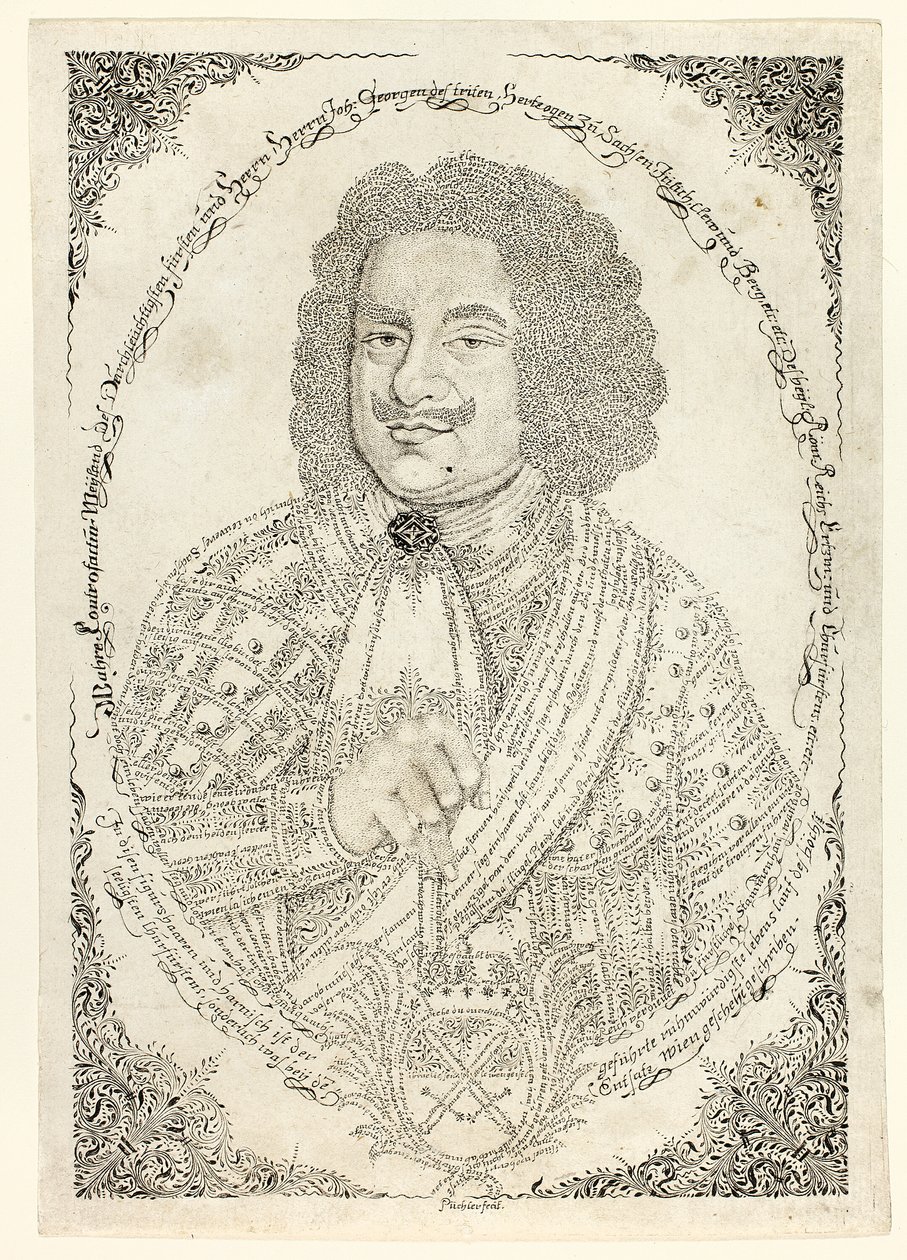 Johann Georg III., Kurfürst von Sachsen von Johann Michael Puchler