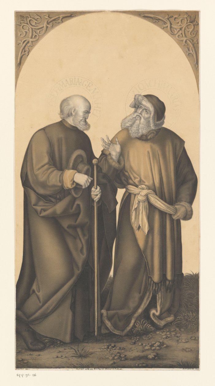 Heiliger Josef und Joachim von Johann Nepomuk Strixner