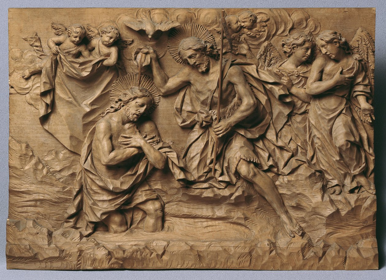 Taufe Christi von Johann Peter Schwanthaler der Ältere
