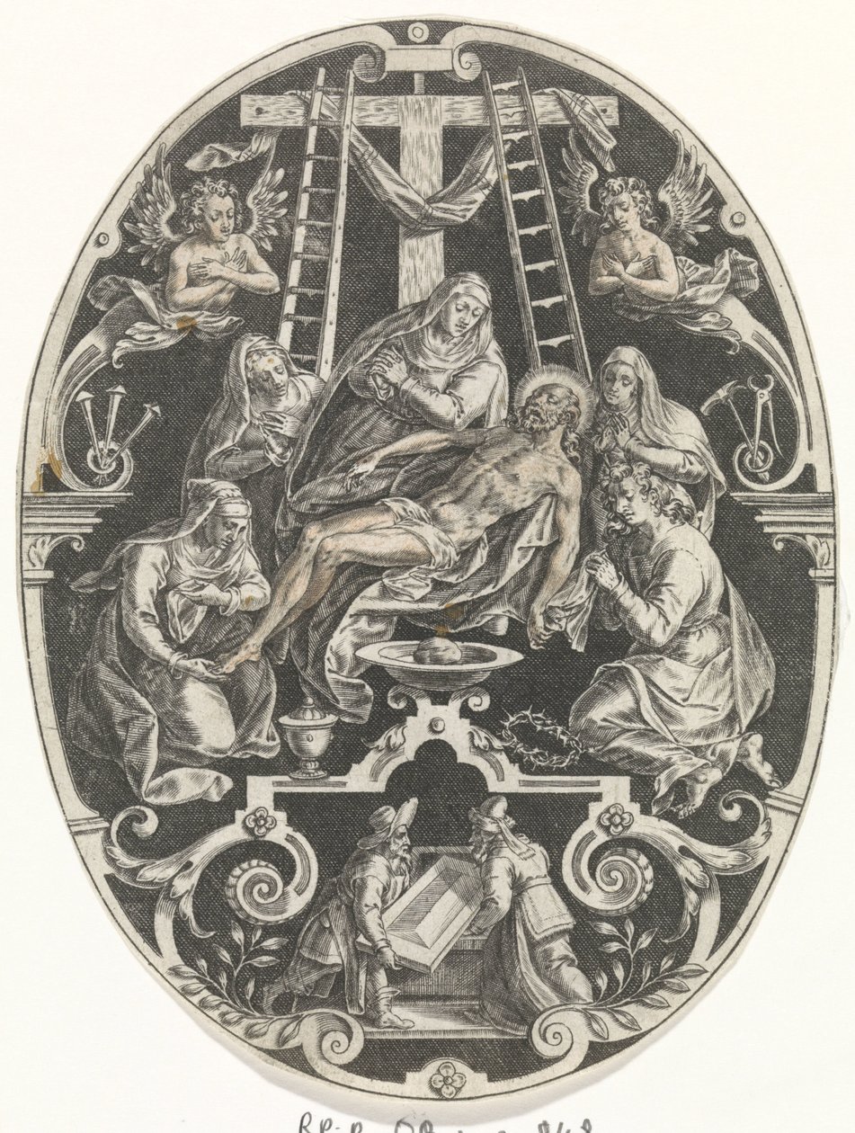 Beweinung Christi von Johann Sadeler (I)
