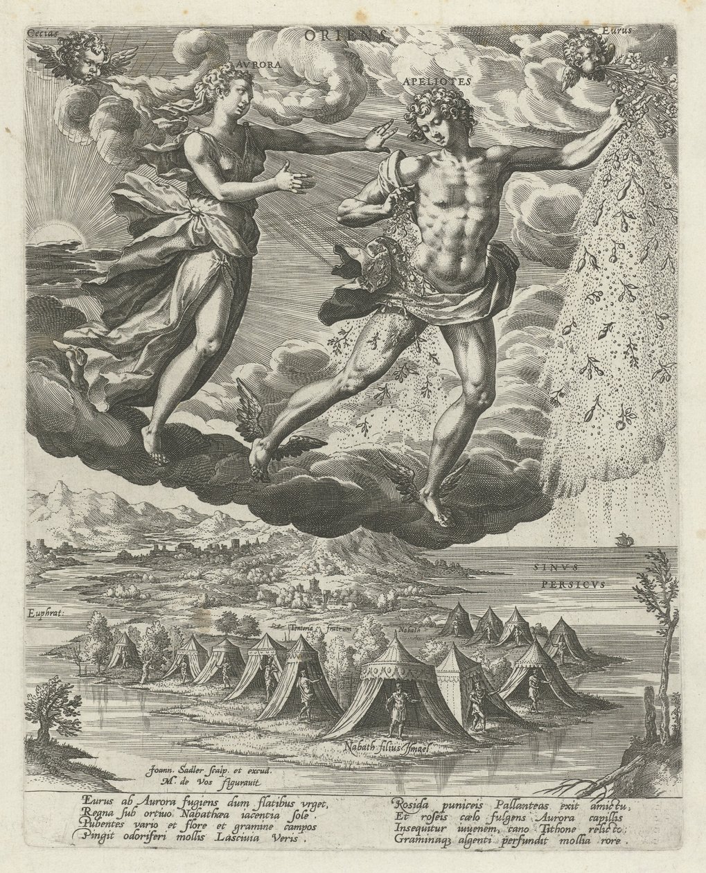 Ostwind von Johann Sadeler (I)