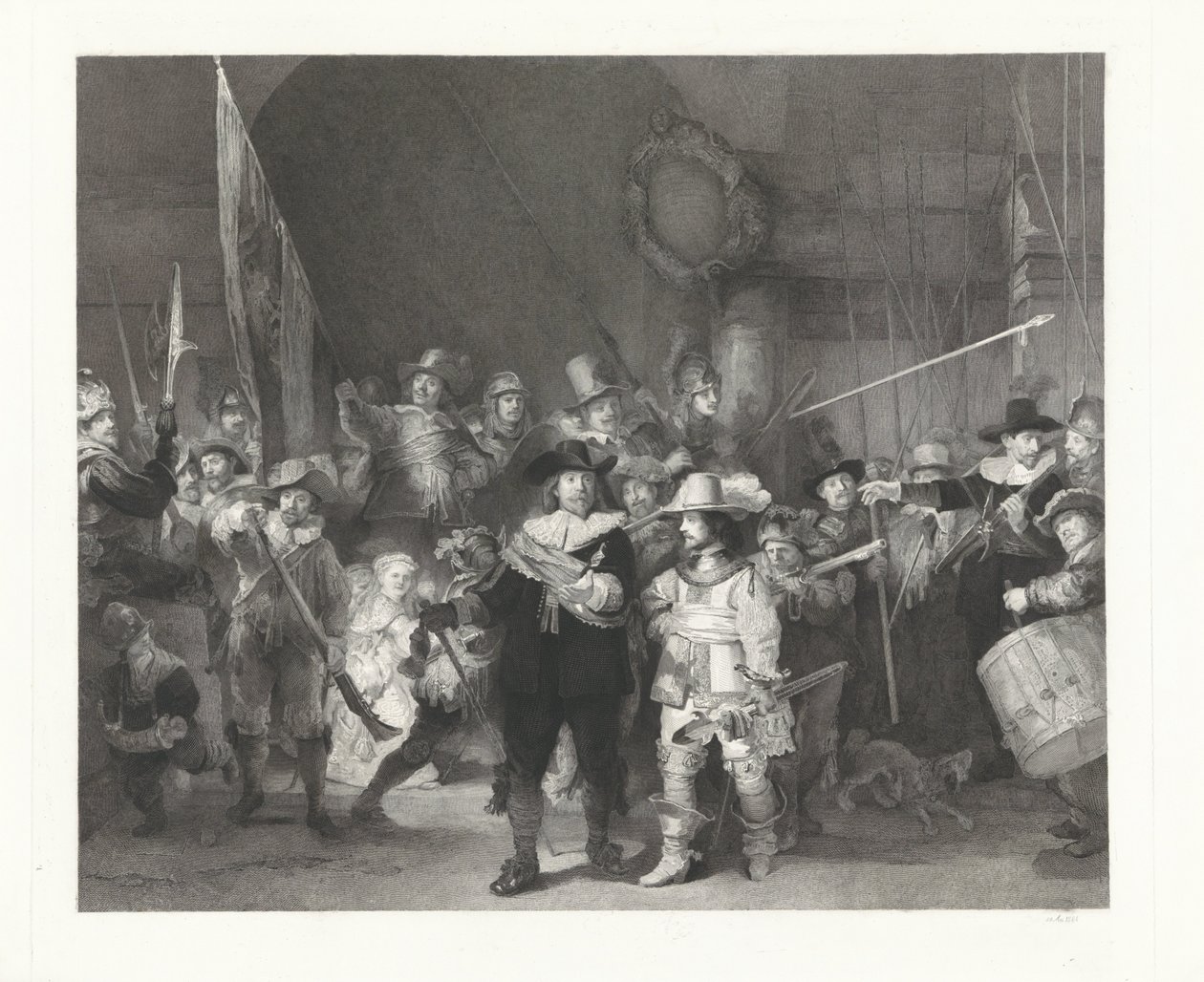 Die Nachtwache von Johann Wilhelm Kaiser (I)