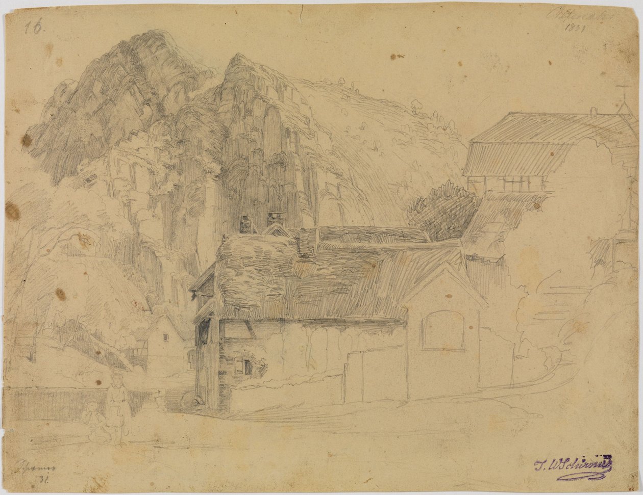 Die Heislei bei Altenahr von Johann Wilhelm Schirmer