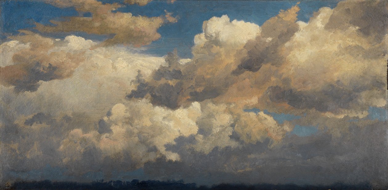 Wolkenstudie von Johann Wilhelm Schirmer