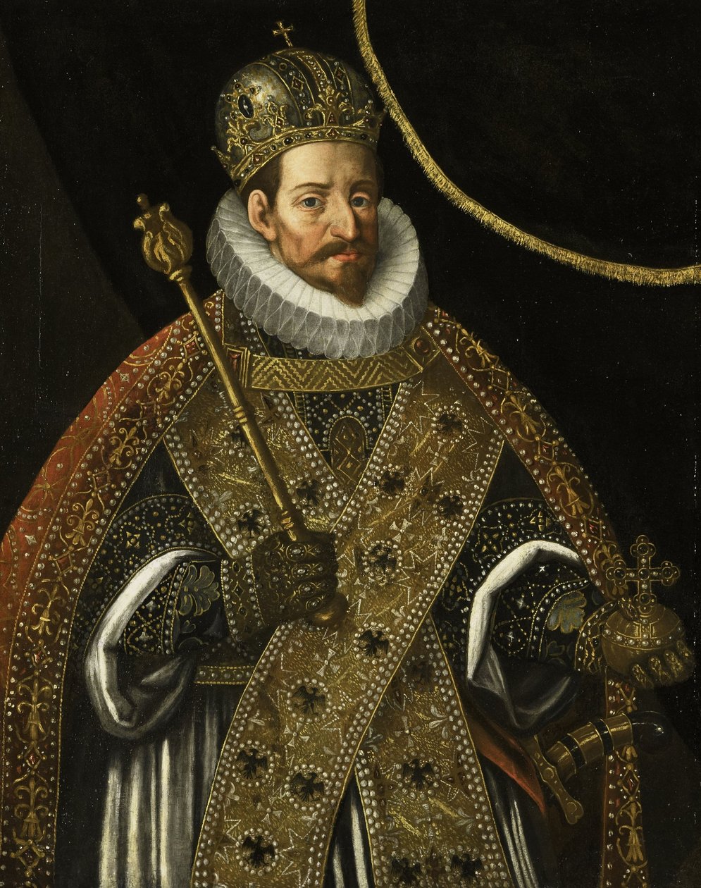 Matthias, Kaiser des Heiligen Römischen Reiches (1557-1619) von Johann or Hans von (circle of) Aachen