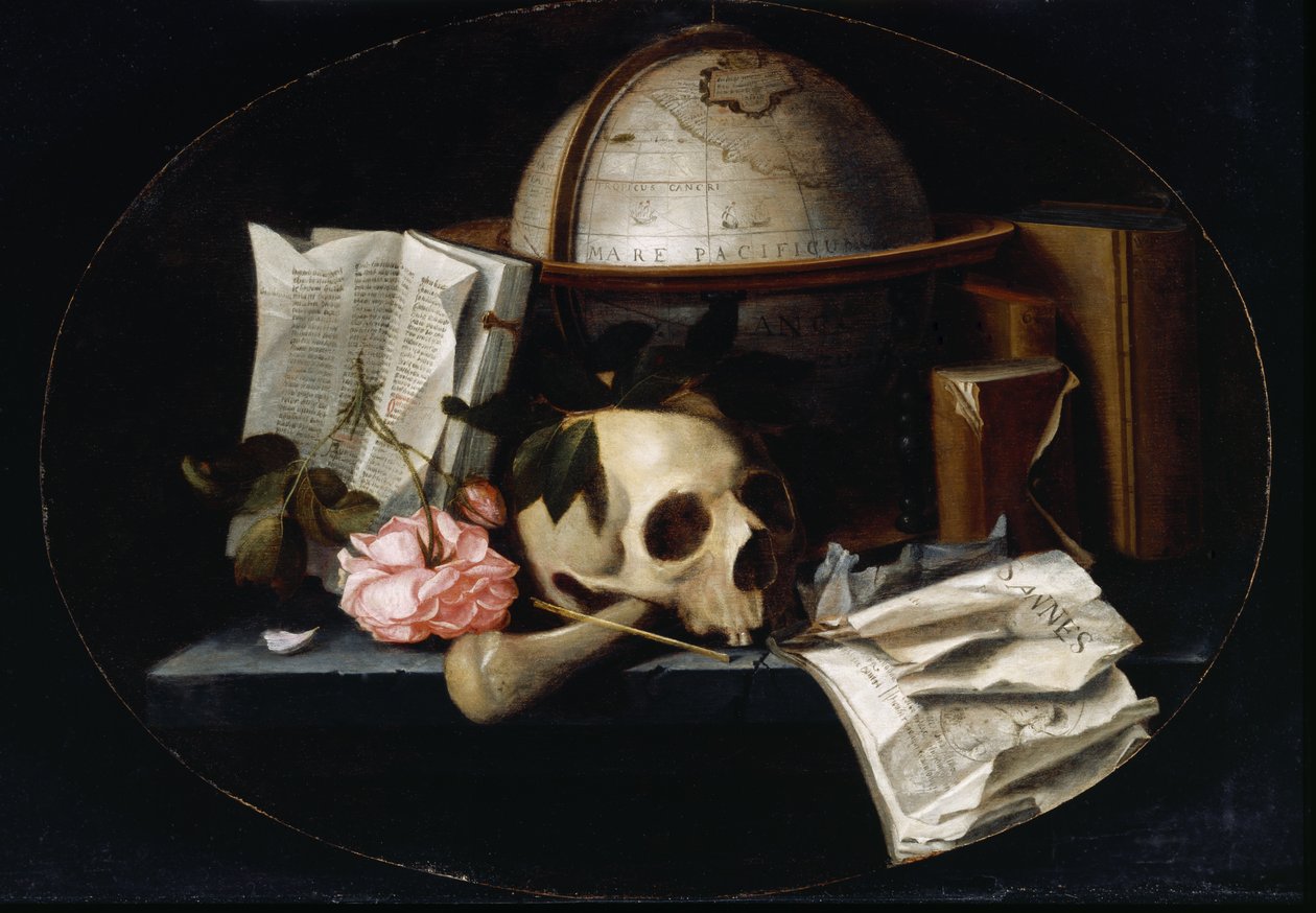 Vanitas Stillleben von Johannes Borman