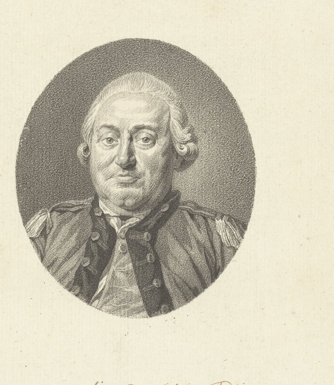 Porträt des Ingenieurs Cornelis Redelijkheid von Johannes Cornelis Mertens