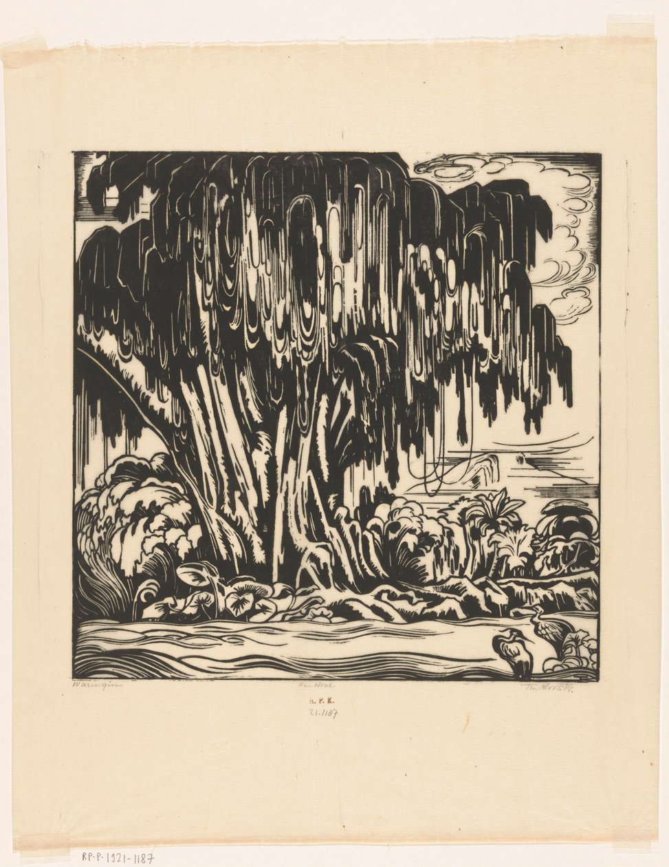 Waringin von Johannes Frederik Engelbert ten Klooster (signed by artist)