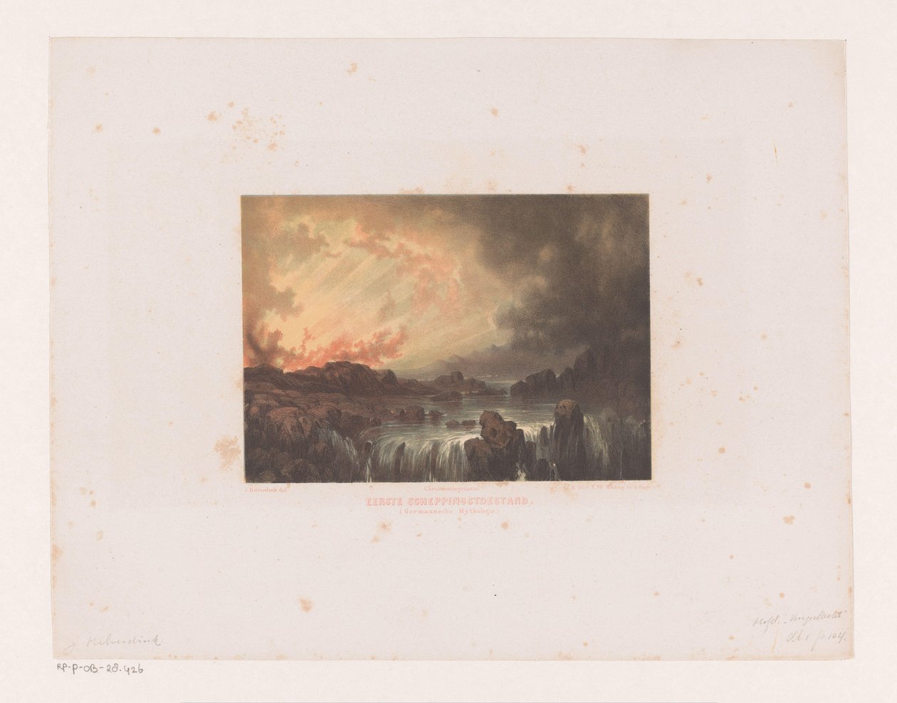 Entstehung der Erde von Johannes Hilverdink