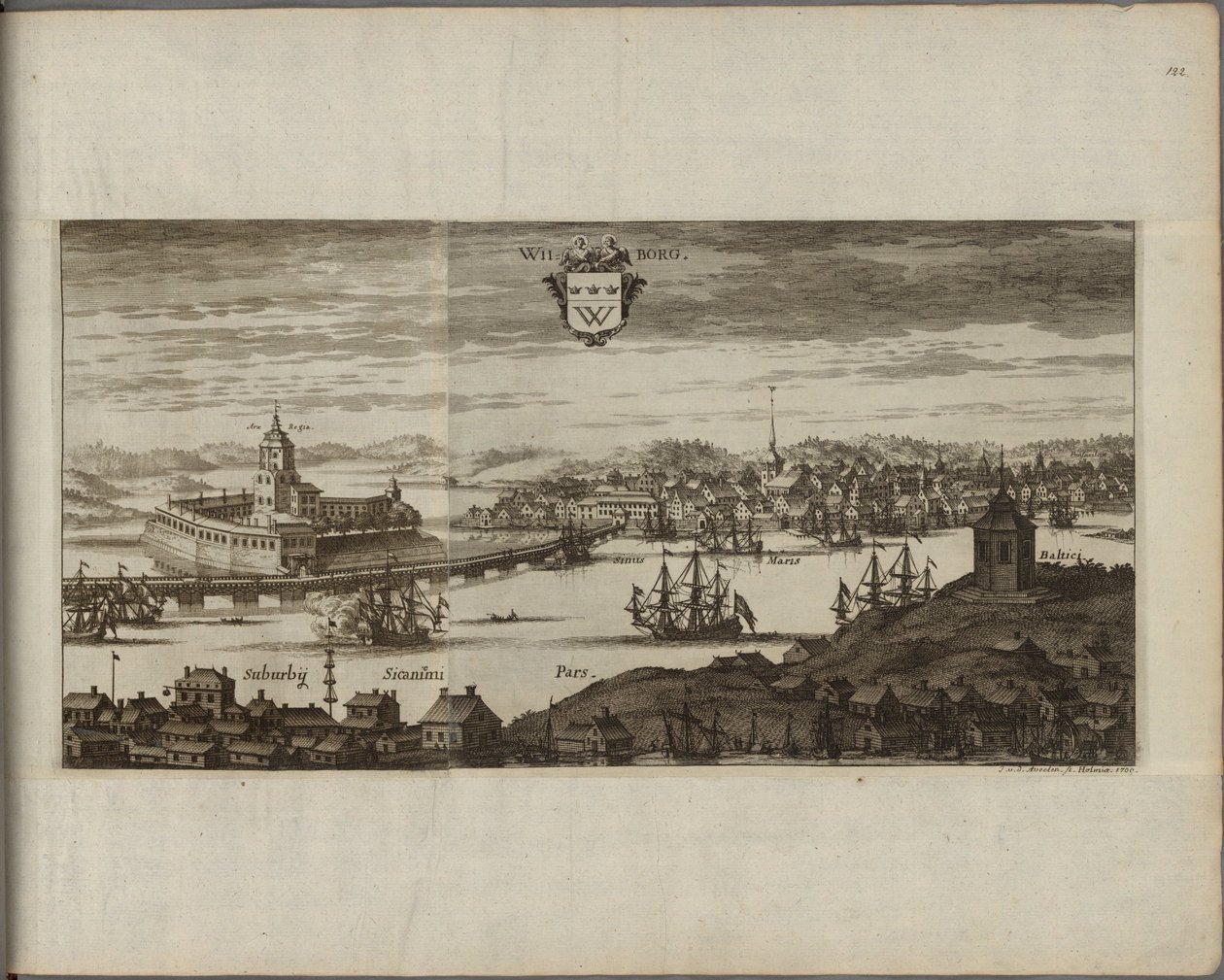 Ansicht von Wyborg von Johannes Van den Aveele