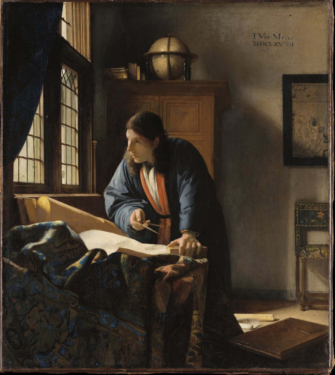 Der Geograph von Johannes Vermeer