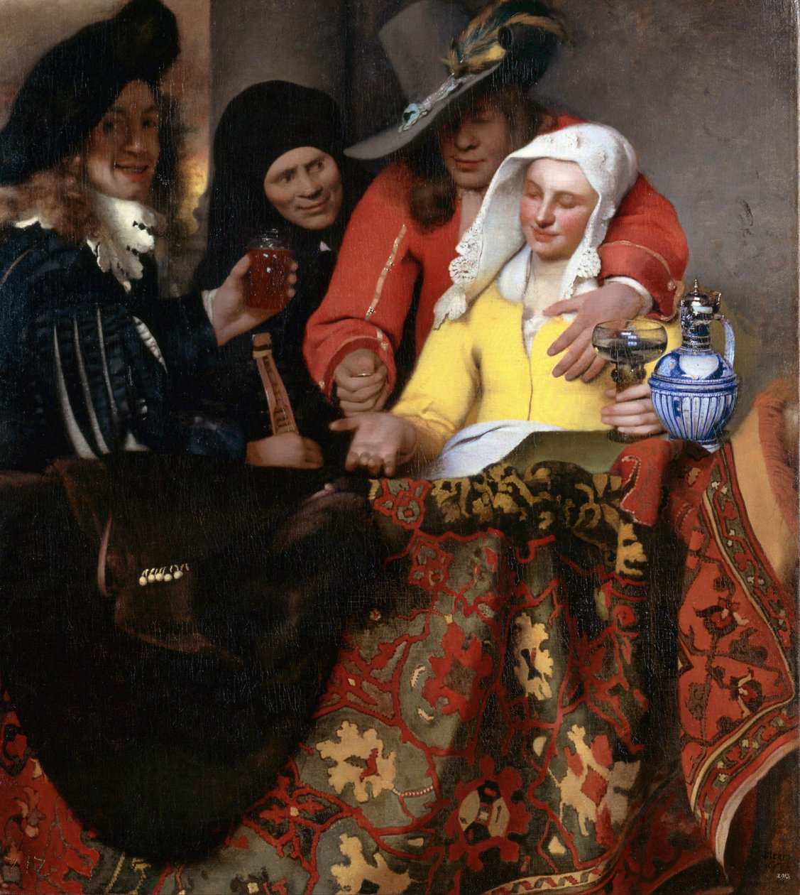 Die Kupplerin von Johannes Vermeer