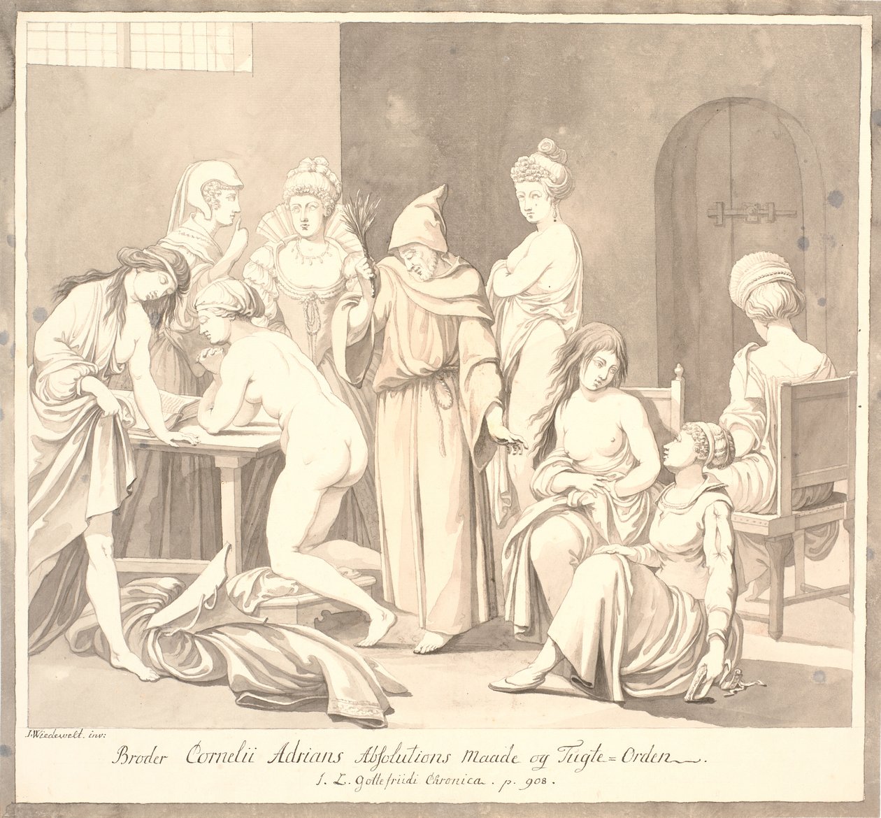 Bruder Cornelii Adrians Absolution und Zuchtordnung. J.L. Gottefriidi Chronica. S. 908. von Johannes Wiedewelt