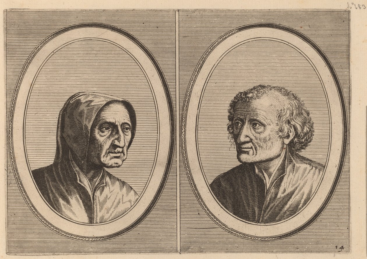 "Erlijcke Lyn" und "Snoepighe Steeve" von Johannes and Lucas van Doetechum after Pieter Bruegel the Elder