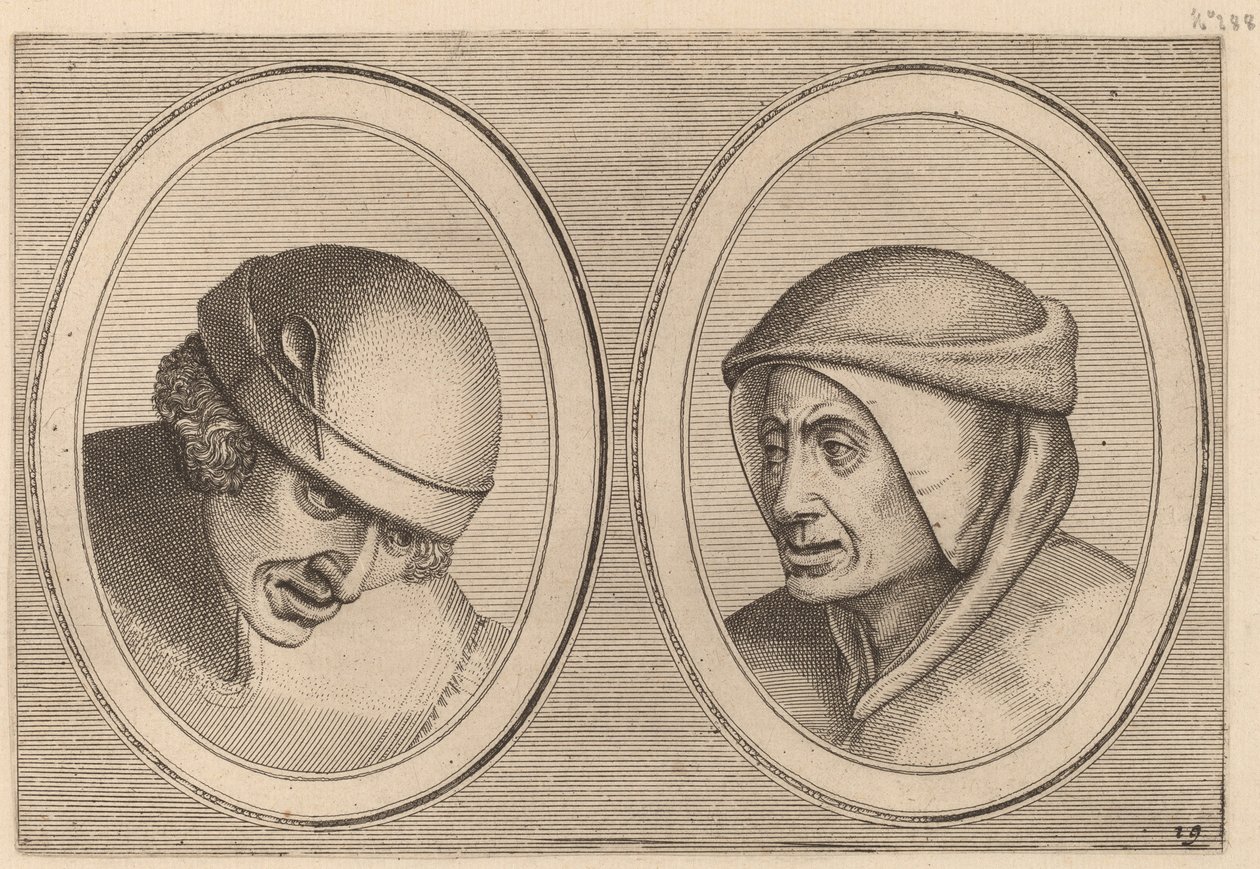 "Houte Klaes" und "Kommer-stoofs" von Johannes and Lucas van Doetechum after Pieter Bruegel the Elder