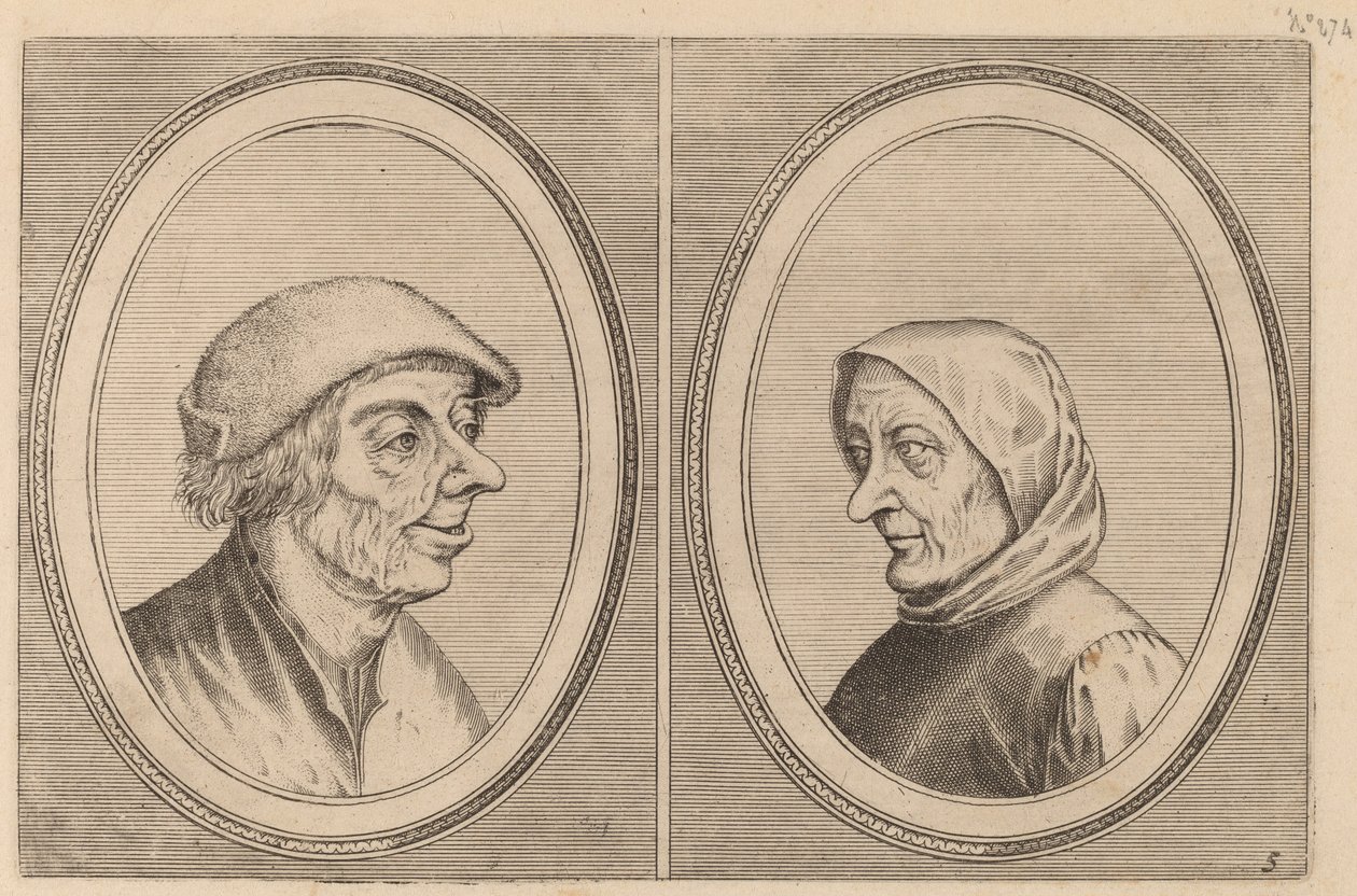 "Mondighe Melis" und "Smeerighe Els" von Johannes and Lucas van Doetechum after Pieter Bruegel the Elder
