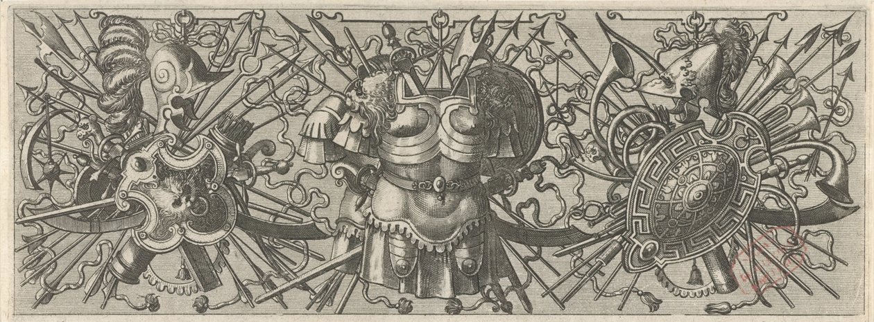 Zwei Brustpanzer von Johannes of Lucas van Doetechum