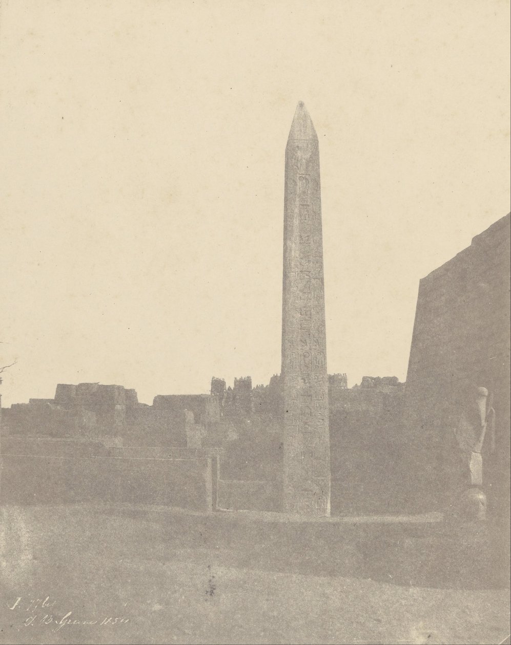 (Louqsor, Obélisque (Westseite)) von John Beasly Greene